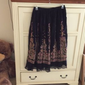 Coldwater creek peasant skirt